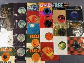 Rock, Pop, 7" singles, to include, Suzi Quatro, Bowie, Queen, Rolling Stones, Elton John, Free,