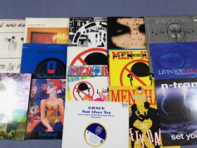 LPs, &12" 80s & 90s, dance, Indi, to include, Men without Hats , Ozric Tenticals, Underworld, Blue