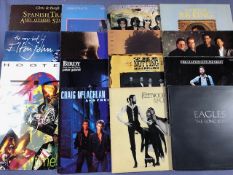 Lps Rock , Pop 80s 90s, to include Fleetwood Mac, Eric Clapton, Dire Straits, Eagles, Living Colour,