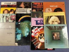 15 Sixties Rock/Pop/Psychedelic LPs including: Frank Zappa (Hot Rats, Mothers Of Invention, We're
