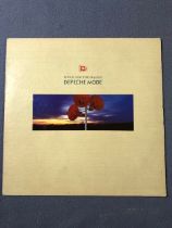 1 Depeche Mode LP - Music For The Masses (clear vinyl)