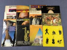 15 Jazz LPs including: Charles Kynard (Woga), Charles Lloyd, George Duke, Les McCann, Gerry