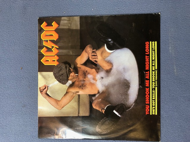 12 ACDC LPs/12" including: High Voltage (with cartoon sleeve), Flick Of The Switch, Dirty Deeds, Let - Image 5 of 13