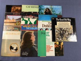 15 UK Folk/Rock LPs including: Bridget St John (Jumblequeen), Amazing Blondel, Steeleye Span, Cat