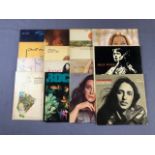 15 US Folk/Singer Songwriter LPs including: Joni Mitchell (Blue/Caught & Spark/For The Roses/