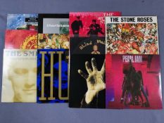11 Indie LPs/12" including: Radiohead (Hail To The Thief), The Smiths (Strangeways Here We Come),