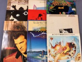 Rock LPs, to include, Santana, Fleetwood Mac, Dire Straits , Slade etc, 11 in total