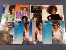 LPs, &12" Collection of Whitney Houston 10 in total