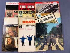 11 The Beatles foreign pressing LPs including: With The Beatles (Japan), Greatest Hits Volume 2 (