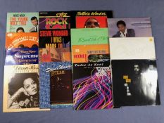 15 Soul/Funk LPs including: Young Holt Trio, Supremes, Stevie Wonder, Kool & The Gang, George