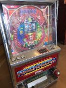 Vintage Slot/ Games machine by Universal PACHI-COM type RADIAN
