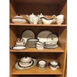 Vintage China a quantity of table ware being part dinner and tea services by Coalport, Minton,