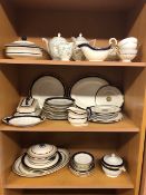 Vintage China a quantity of table ware being part dinner and tea services by Coalport, Minton,