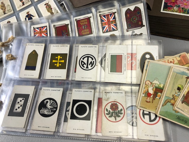 Cigarette Cards, collection of vintage cards contained in Albums, and PVC holders, to include, - Image 2 of 48