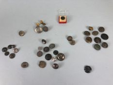 Militaria Interest, collection of British regimental buttons relating to Militia and Regiments