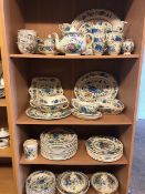 Vintage China, a quantity of Masons Regency pattern, to include dinner plates tea plated serving
