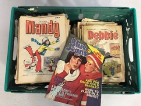 Vintage Comics, large quantity of comics from the 1970s to include Mandy, buster, dandy, TV comic,