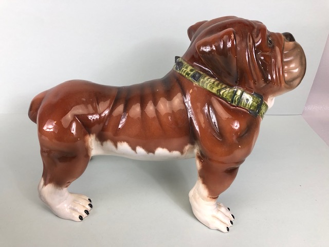 North Light large (approx 23cm tall) resin figure of an English Bulldog and a similar sized - Image 4 of 10