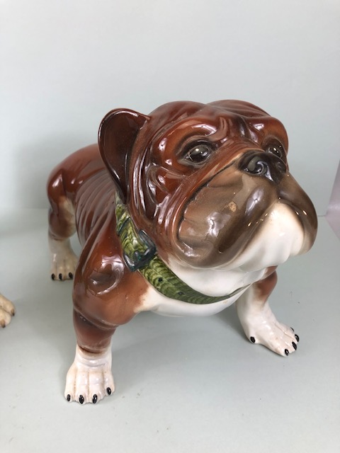 North Light large (approx 23cm tall) resin figure of an English Bulldog and a similar sized - Image 2 of 10