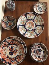 Oriental ceramics, good collection of Japanese Imari ware to include 18th and 19th Century