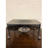 Asprey silver plated food / plate warmer