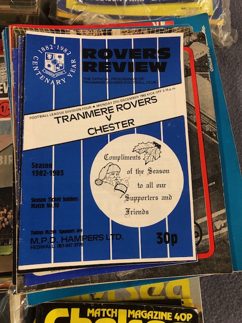 Football, sporting interest, very large quantity of vintage football programs and some fanzines from - Image 19 of 26