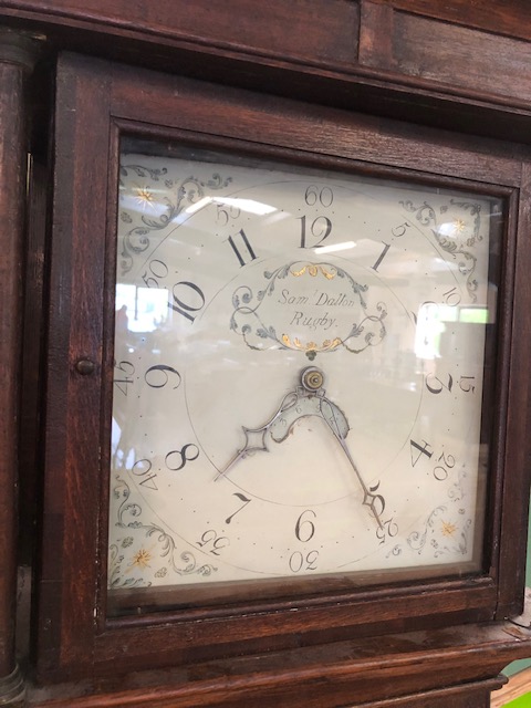 Grandfather Clock with dial for Sam Dalton Rugby - Image 2 of 8