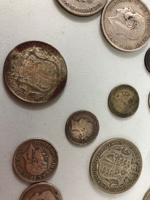 Collectable coins to include silver coins, half dollars etc approx 300g - Image 3 of 16