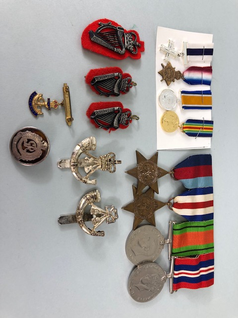 Military interest, WW2 British medal group being 39-45 star, France and Germany Star, Defence