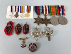 Military interest, WW2 British medal group being 39-45 star, France and Germany Star, Defence