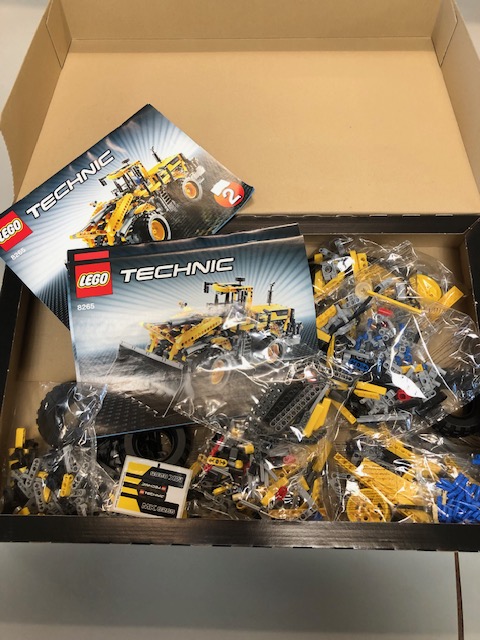 Lego, two boxed Lego building sets numbers 6753 creator and 8265 technics Bulldozer, along with a - Image 4 of 8