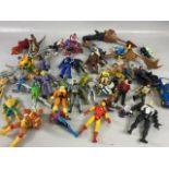 Vintage collectable action figures mostly from the DC and Marvel Universe but to include Star trek
