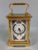 Carriage Clock, limited edition Garrard Buckingham palace carriage clock made specially for the