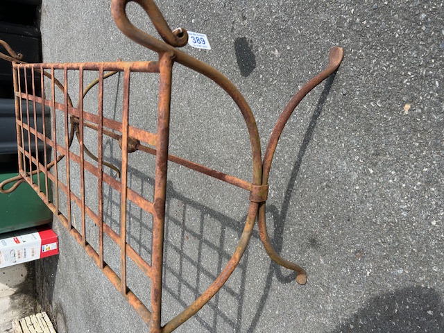 Wrought Iron Garden ornamental plant stand approx 110cm wide - Image 3 of 6