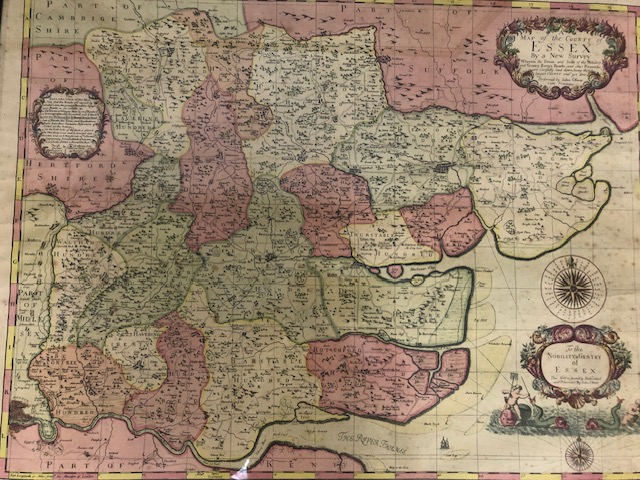 Antique and Vintage maps, Triangle survey of Devon, County Map of Essex, County map of - Image 7 of 24