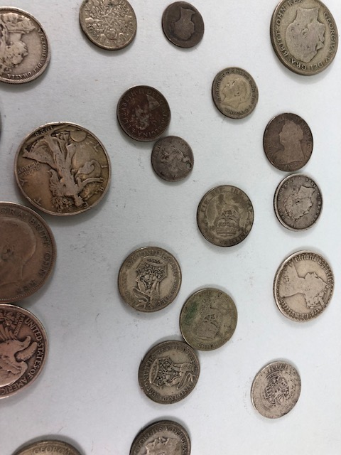 Collectable coins to include silver coins, half dollars etc approx 300g - Image 13 of 16