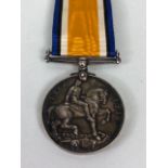 Military Interest, WW1 1914-1918 British Officers war medal edge stamped 2 LIEUT A RILEY