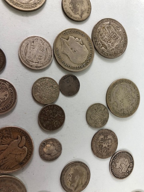 Collectable coins to include silver coins, half dollars etc approx 300g - Image 8 of 16