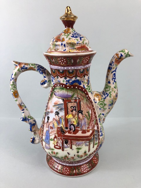 Collectable China, Staffordshire pottery novelty water jug of Nell Gwyn, and a Chinese coffee pot - Image 2 of 18