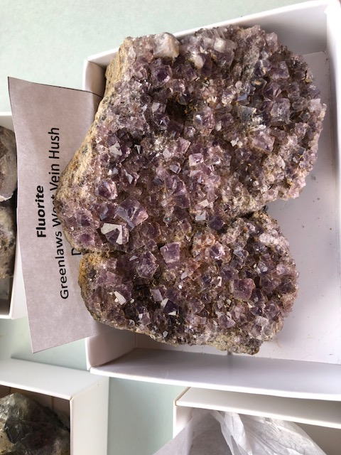 Minerals, Geology ,Crystal interest, collection of Fluorite crystals specimens from the North of - Image 6 of 17