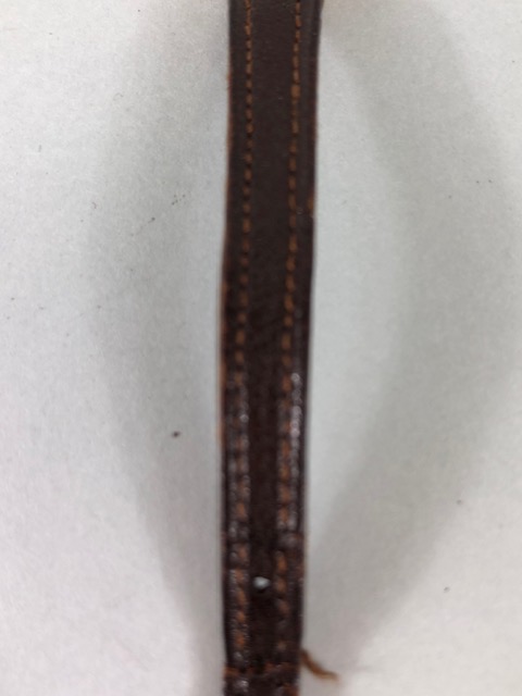 9ct Gold Ladies early 20th century round wrist watch on leather strap approximately 14.86g - Image 6 of 9