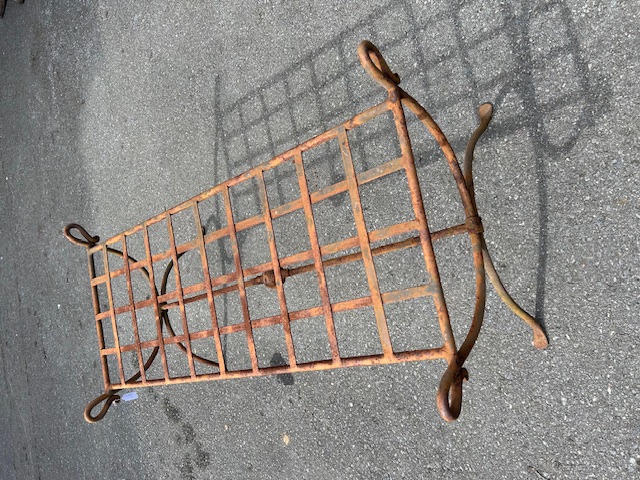 Wrought Iron Garden ornamental plant stand approx 110cm wide - Image 5 of 6