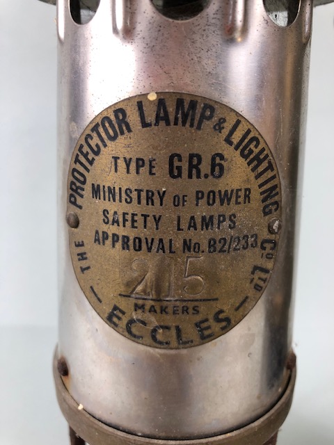 Miners Lamps, one brass, E THOMAS & WILLIAMS Ltd, MAKERS ABERDARE WALES , CAMBRIAN 970, the other - Image 2 of 7