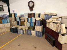 Shop display / interiors interest, large quantity of moulded resin Faux book spines, make your own
