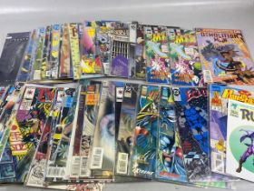 Vintage collectors comics by DC, Marvel, Image, Valiant, Chaos, Mirage, Malibu, Defiant, from the