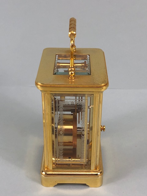 Carriage Clock, limited edition Garrard Buckingham palace carriage clock made specially for the - Image 7 of 9
