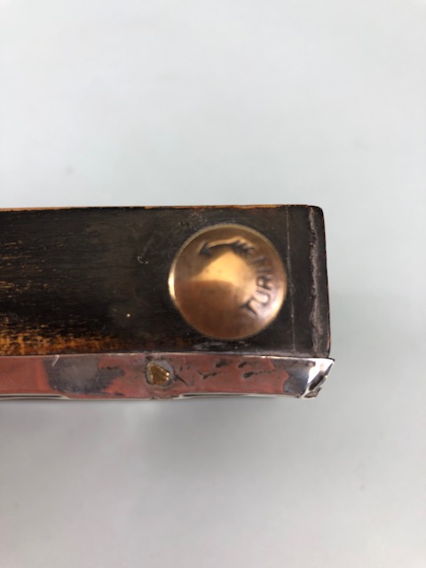 Early 20th century Silver fronted perpetual desk calendar, hall marked for Birmingham - Image 3 of 6