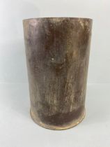Military interest, WW1 brass shell case dated 1916 approximately 25 cm high 15cm across