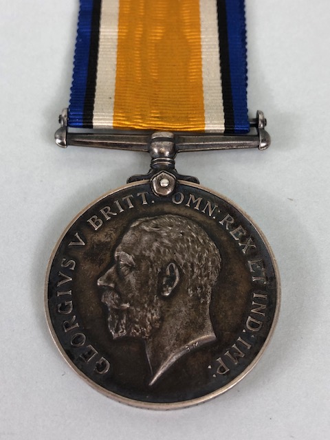 Military Interest, WW1 1914-1918 British Officers war medal edge stamped 2 LIEUT A RILEY - Image 2 of 3