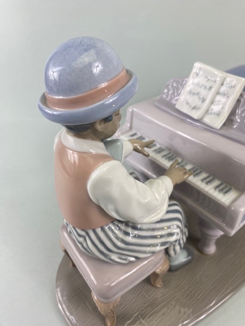 Lladro porcelain figure 05930 jazz duo in original box - Image 4 of 10